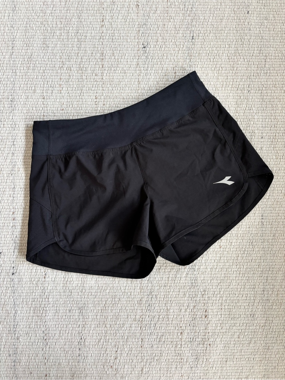 | Diadora | Black Athletic Running Shorts 
Women’s size Small